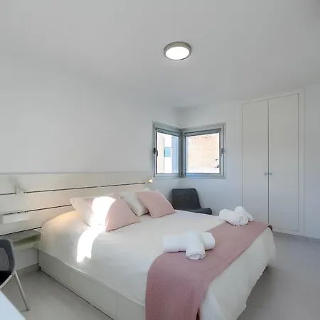 Villa Rosa-soleada Privada Con Piscina Climatizada & Wifi En Tauro-mogan La Playa de Tauro