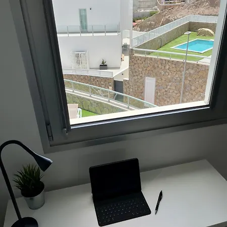 Rosa-soleada Privada Con Piscina Climatizada & Wifi En Tauro-mogan Villa La Playa de Tauro