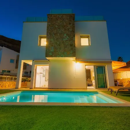 Rosa-soleada Privada Con Piscina Climatizada & Wifi En Tauro-mogan Вилла *